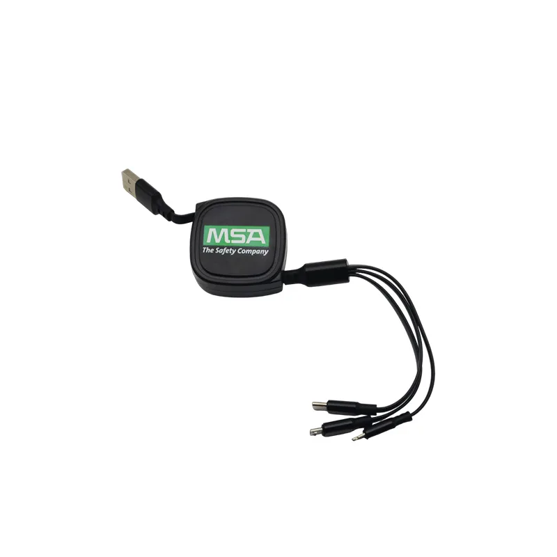 Retractable USB 3 in 1 Cable