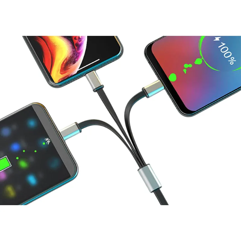 3 in 1 Retractable Charging Cable