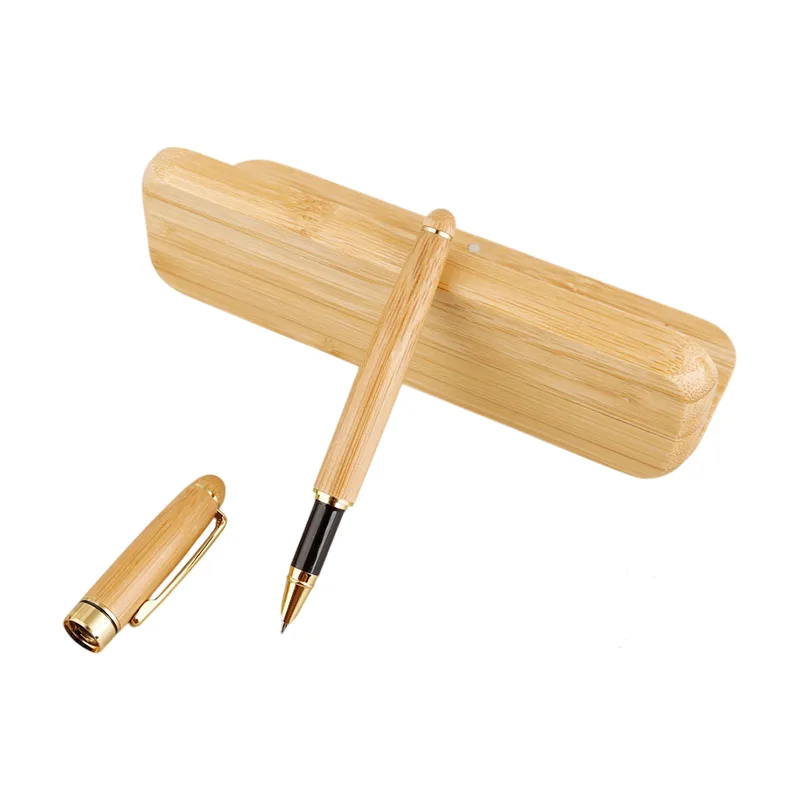 Bamboo Ball Pen with Box