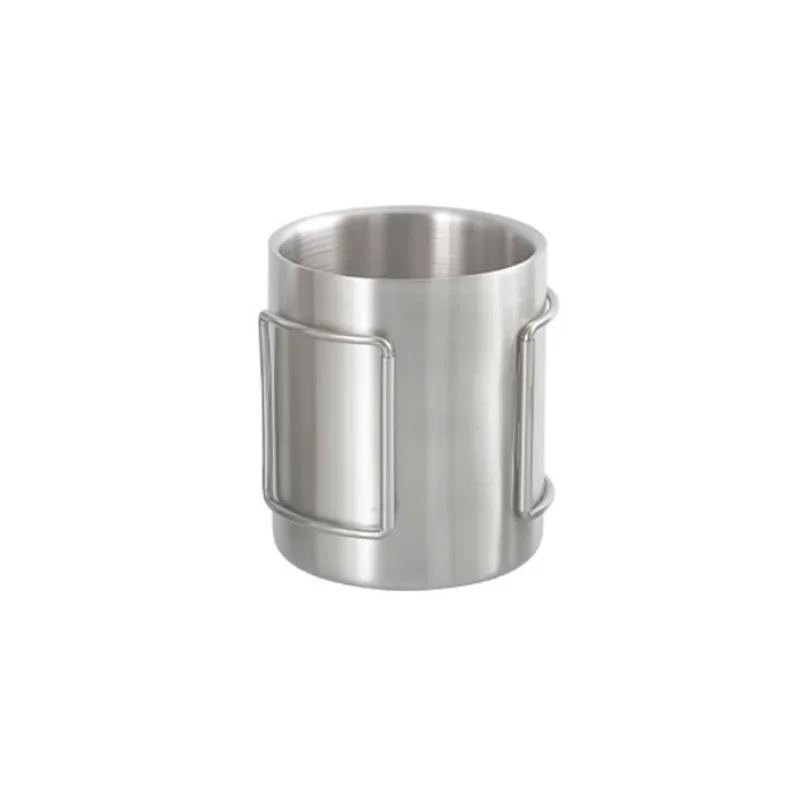 Camping Cup with Foldable Handle