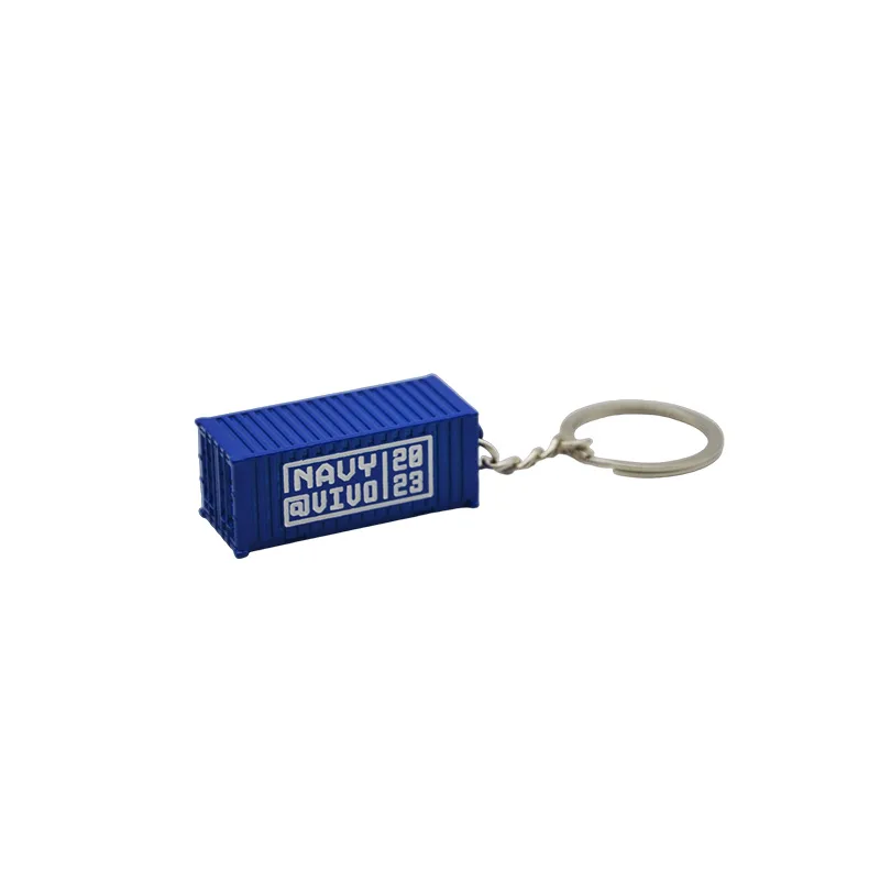 Enamel Metallic Keychain