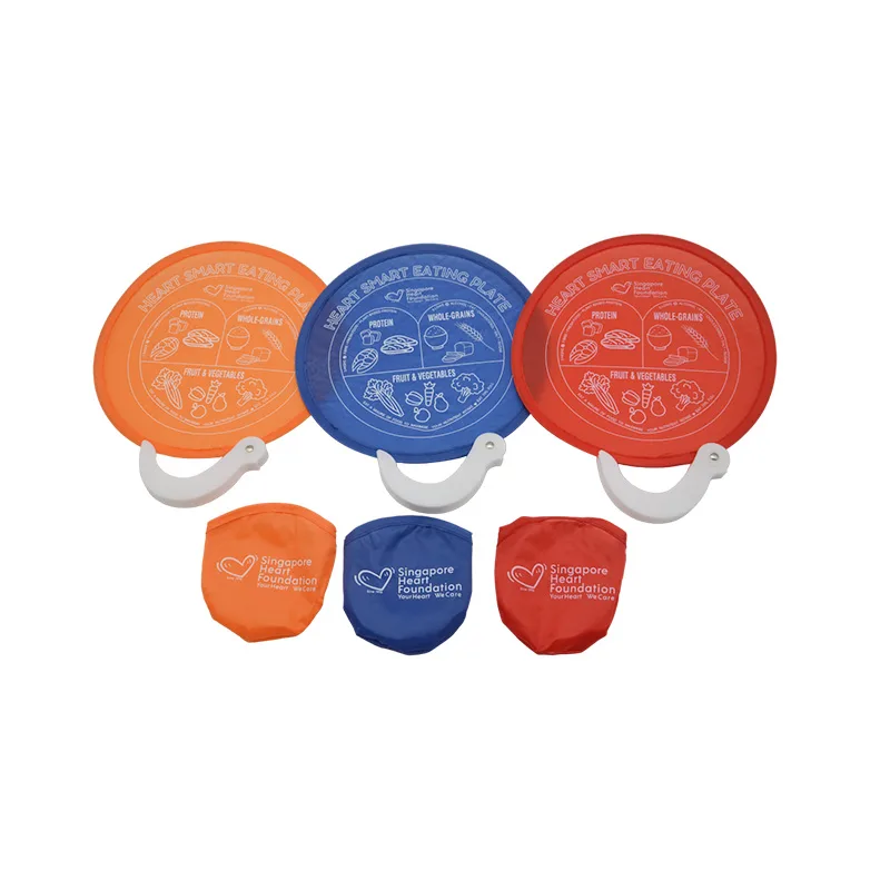 Foldable Frisbee Fan with Handle