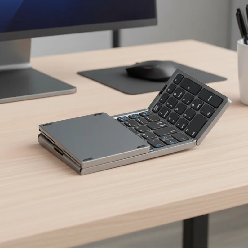 Foldable Wireless Bluetooth Keyboard