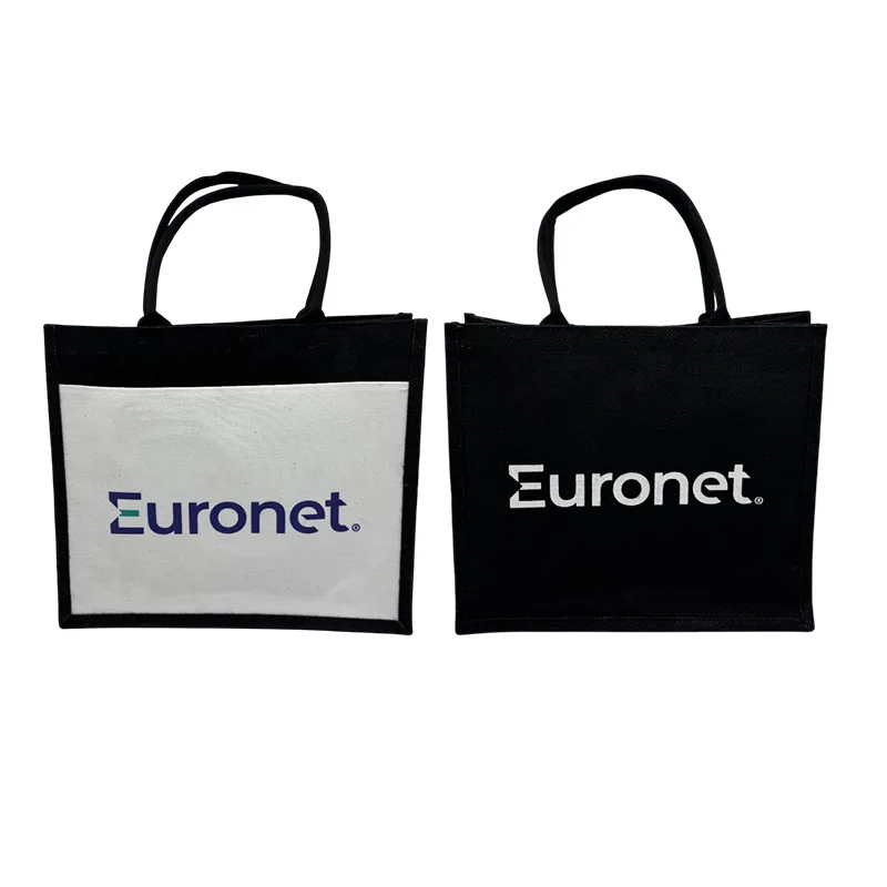 Jute Bag with Pocket