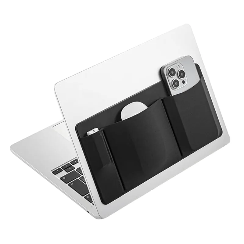 Laptop Stretchable Pocket with Adhesive Backing