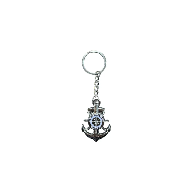 Enamel Metallic Keychain