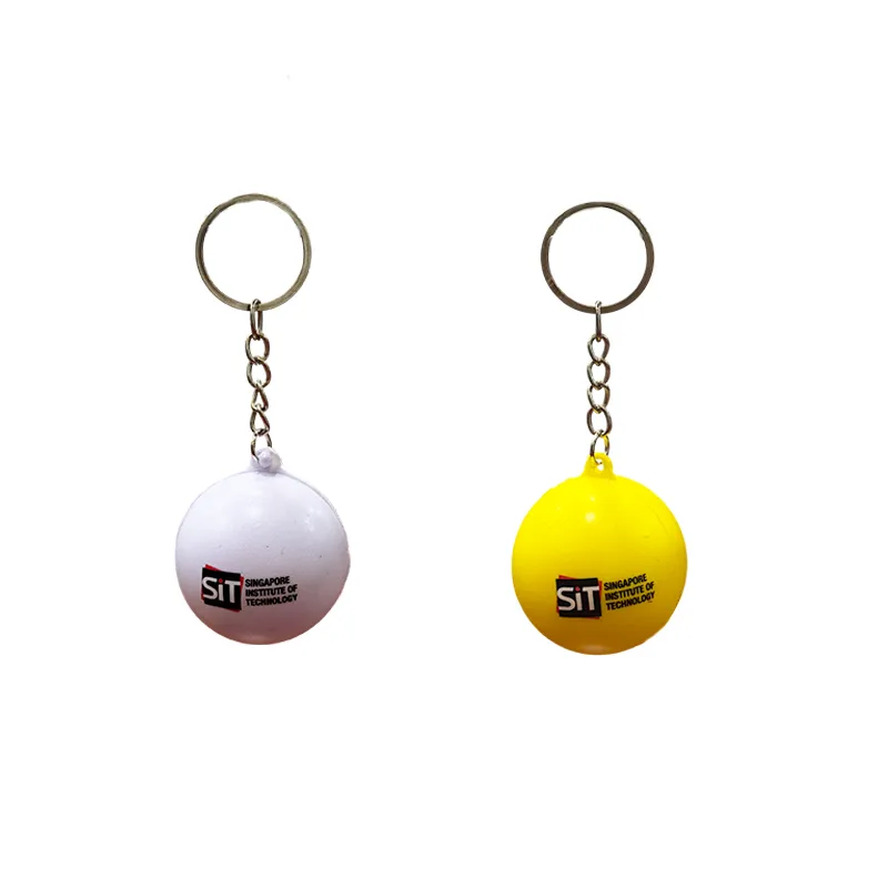 Mini Stress Ball Keychain