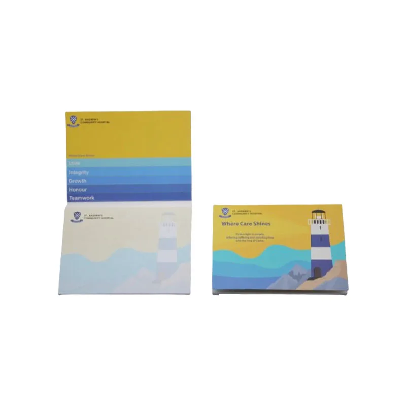 Post It Pad with Whitecard Cover