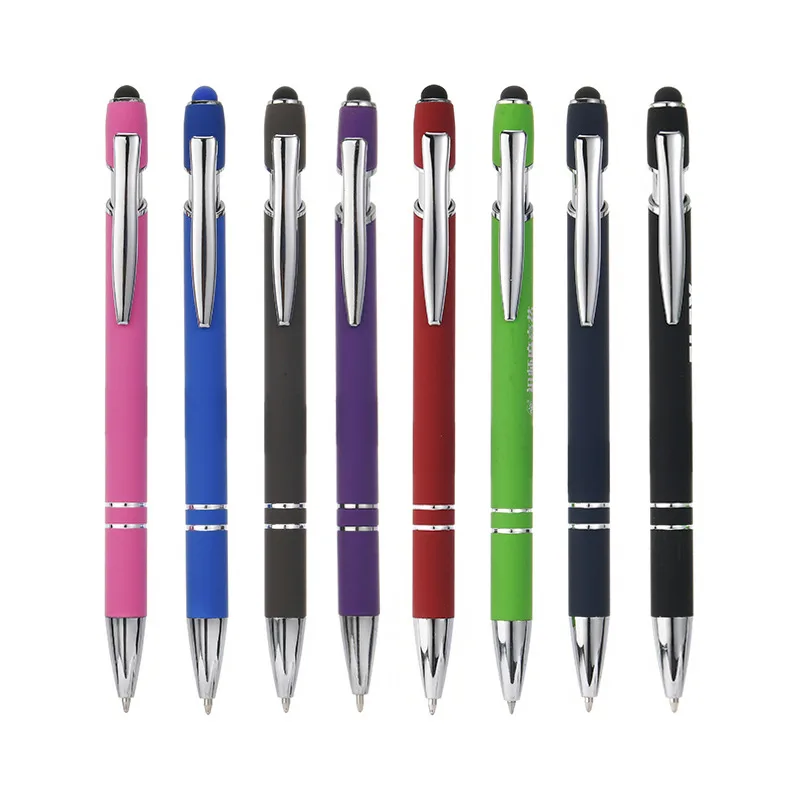 Soft Rubberized Barrel Pen