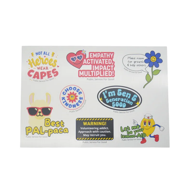 Customised Vinyl Sticker (Kiss-Cut)