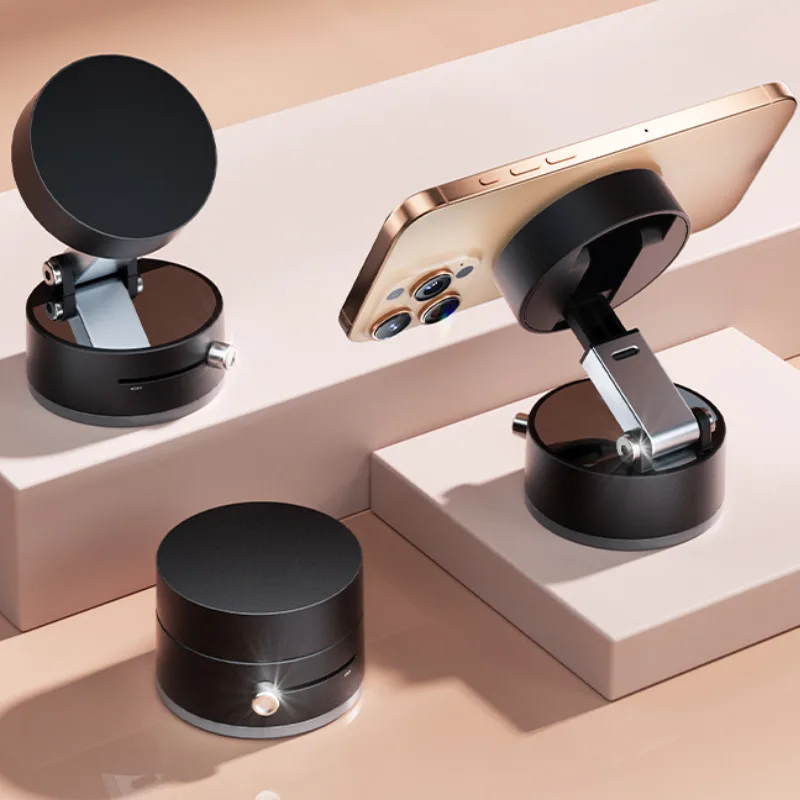 Vacuum Magnetic Suction Phone Holder